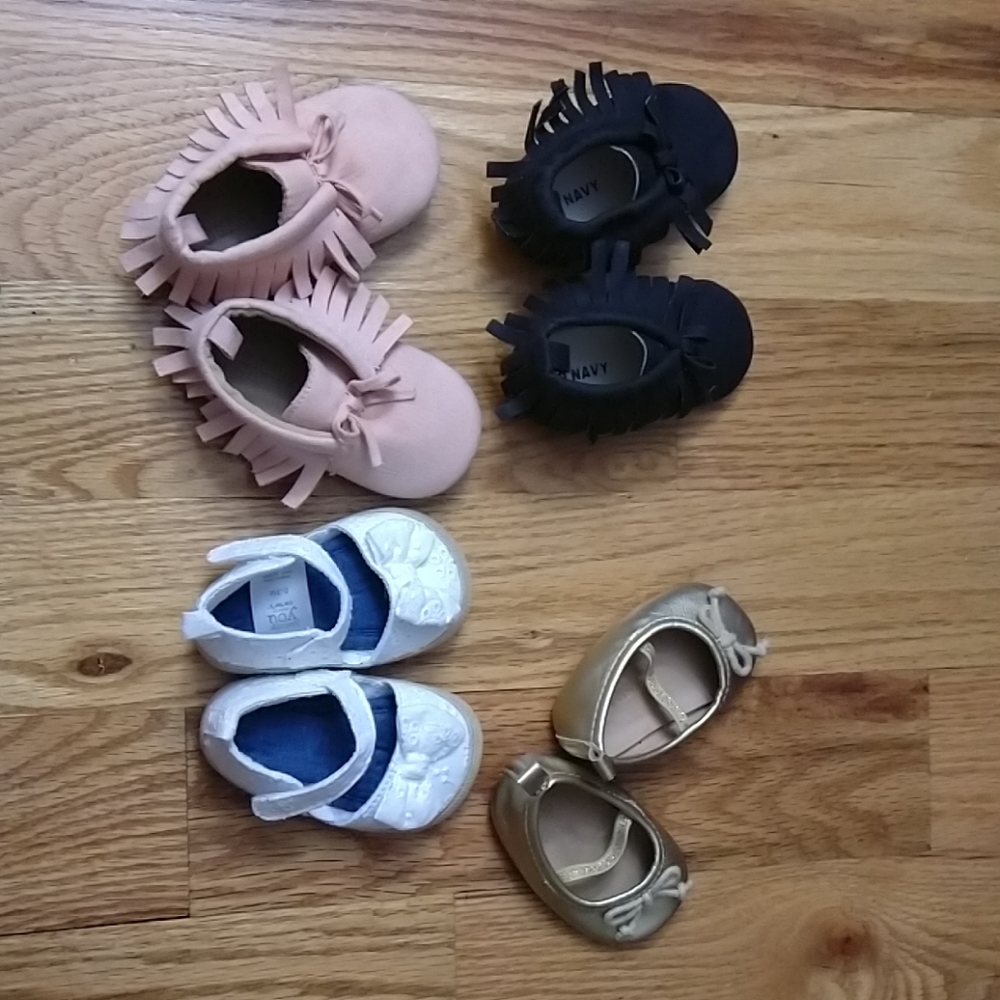 Newborn baby girl shoes